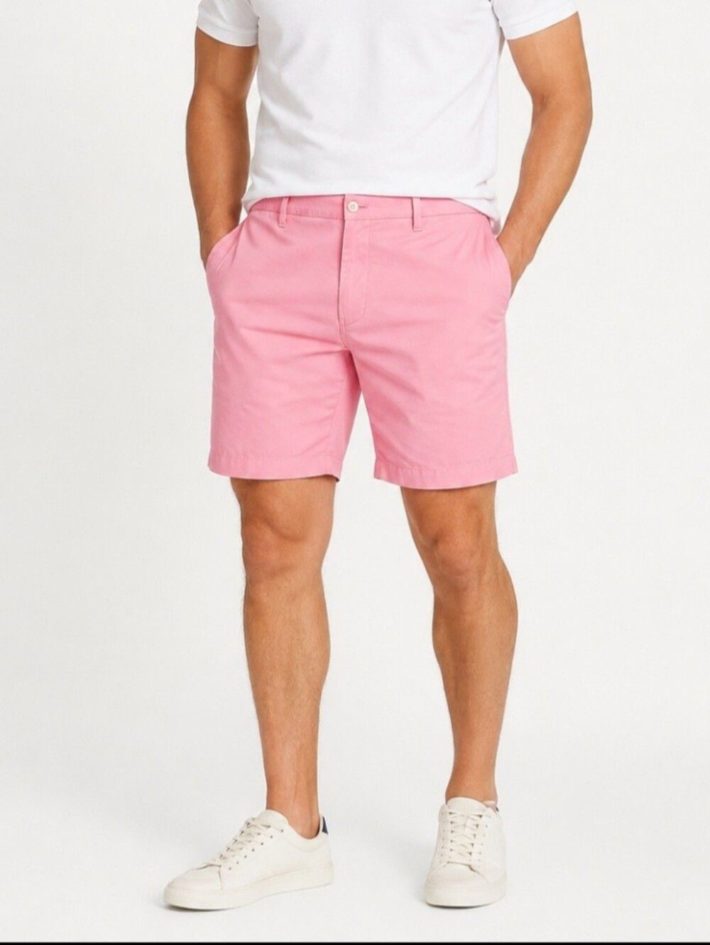 Polo Ralph Lauren Men’s 38 Pink Classic Fit Chino Shorts Preppy Old Money Golf